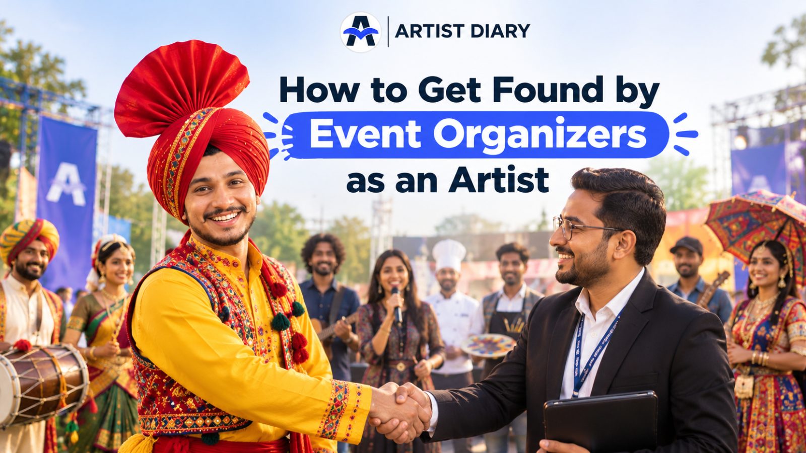 How to Register as an Artist on Artist Diary