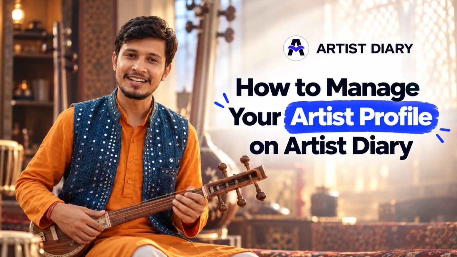 How to Manage Your Artist Profile on Artist Diary